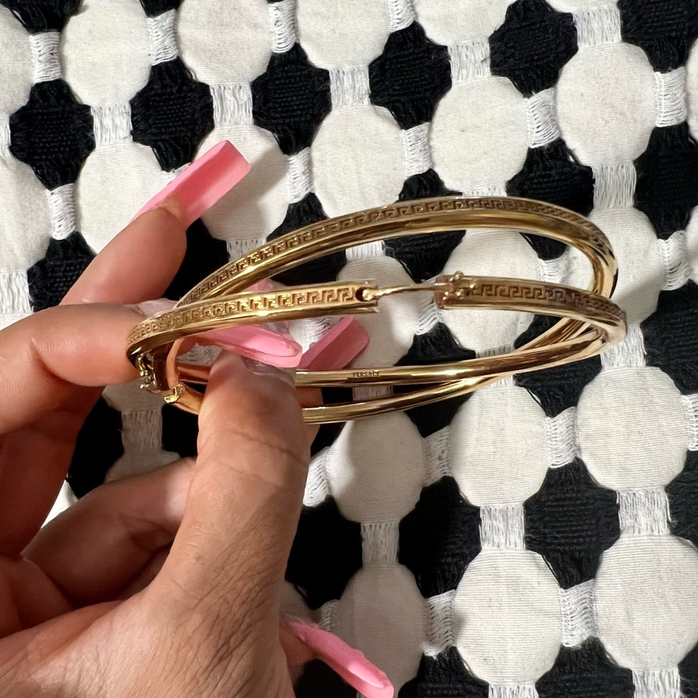 Versace hoops - Picture 4 of 5